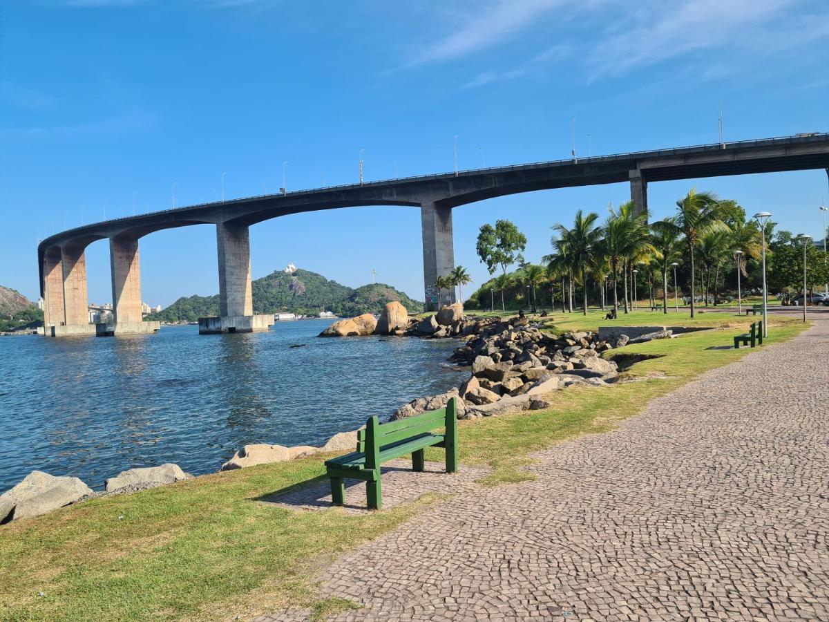 Flat Pasargada 906, Free Bikes, Pe Na Praia Vila Velha  Zewnętrze zdjęcie